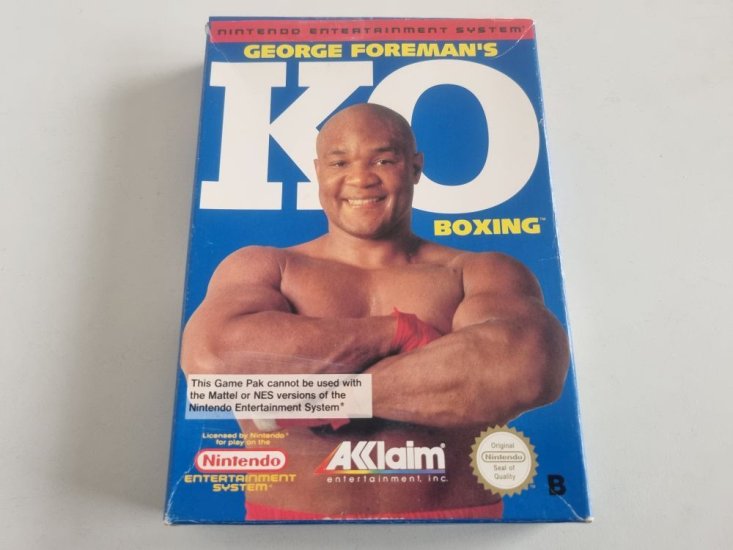 (Bild für) NES George Foreman's KO Boxing NOE - zum Schließen ins Bild klicken