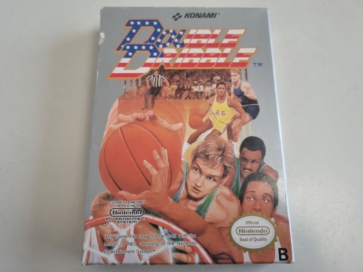 (Bild für) NES Double Dribble EEC - zum Schließen ins Bild klicken