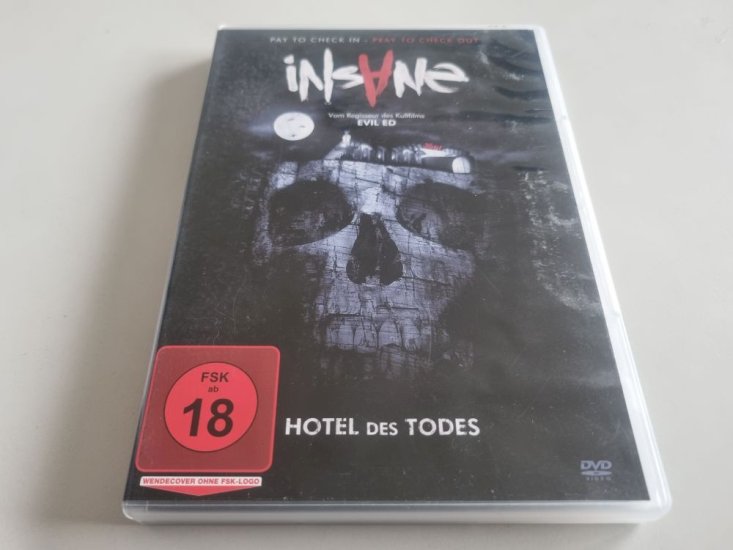 (Bild für) DVD Insane - Hotel des Todes - zum Schließen ins Bild klicken