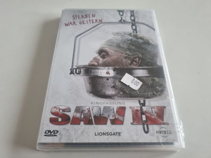 (Bild für) DVD Saw IV - zum Schließen ins Bild klicken