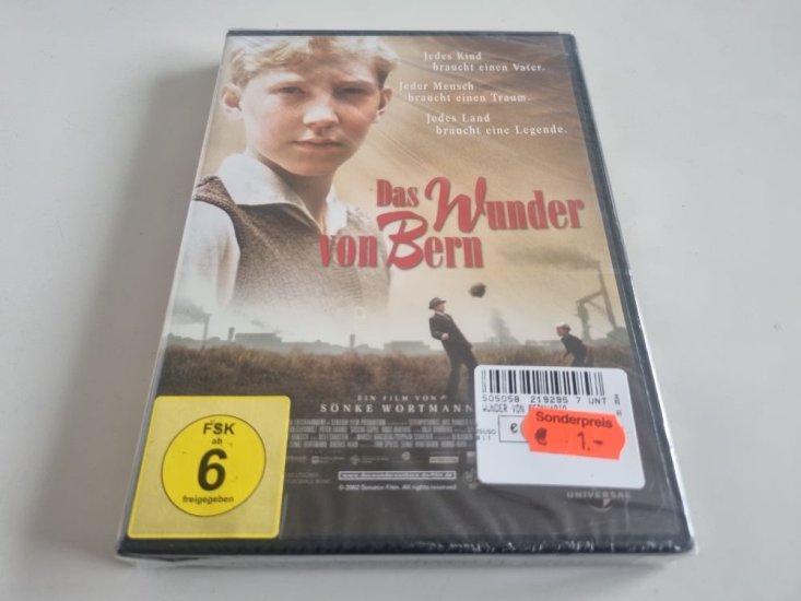 (Bild für) DVD Das Wunder von Bern - zum Schließen ins Bild klicken