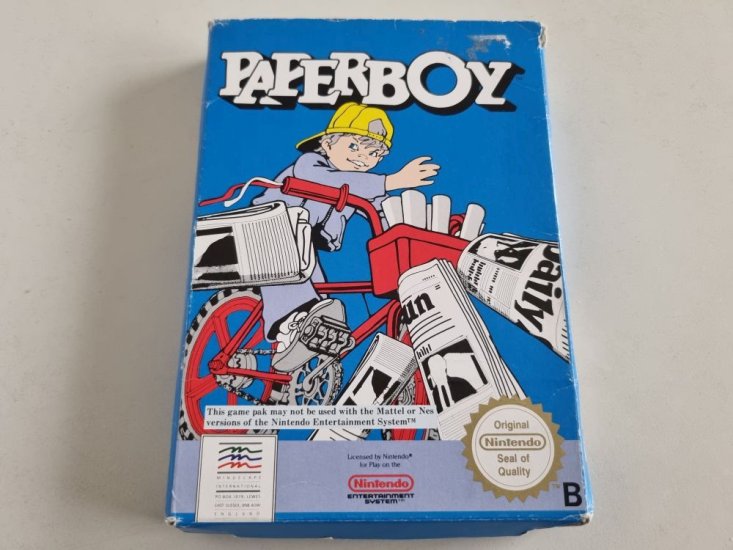 (Bild für) NES Paperboy EEC - zum Schließen ins Bild klicken