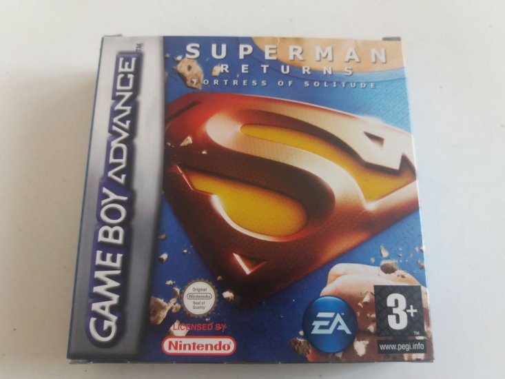 (Bild für) GBA Superman Returns - Fortress of Solitude HOL - zum Schließen ins Bild klicken