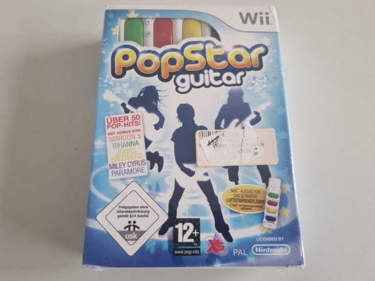 (Bild für) Wii PopStar Guitar NOE - zum Schließen ins Bild klicken