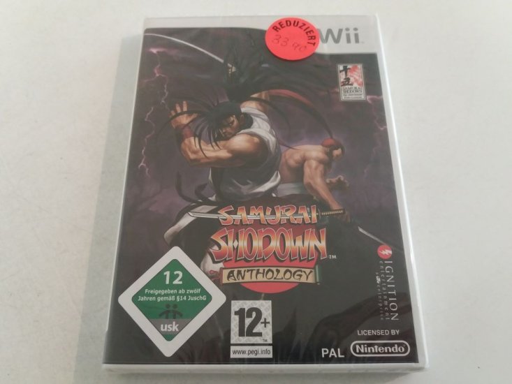 (Bild für) Wii Samurai Shodown Anthology NOE - zum Schließen ins Bild klicken