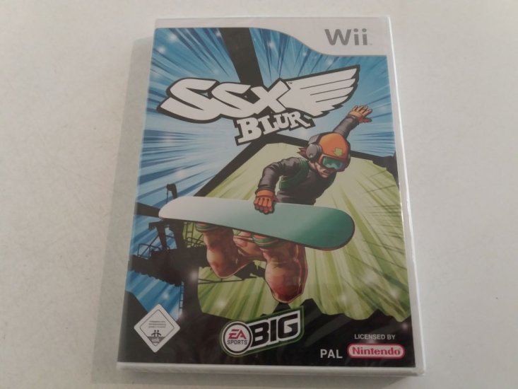 (Bild für) Wii SSX Blue NOE - zum Schließen ins Bild klicken