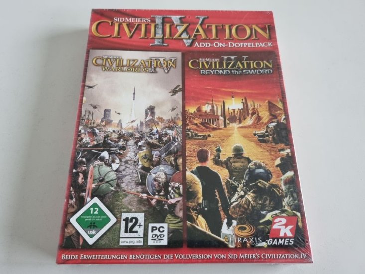 (Bild für) PC Civilization IV - Add-On-Doppelpack - zum Schließen ins Bild klicken