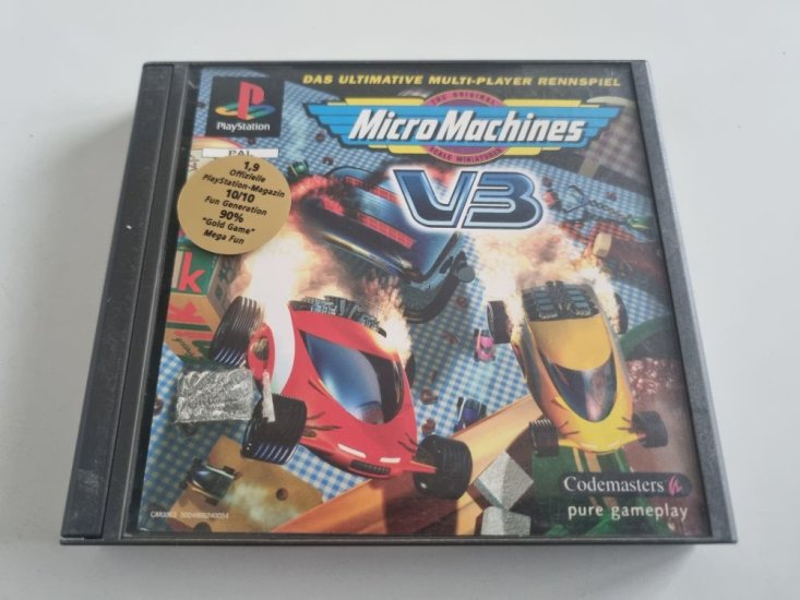 (Bild für) PS1 Micro Machines V3 - zum Schließen ins Bild klicken