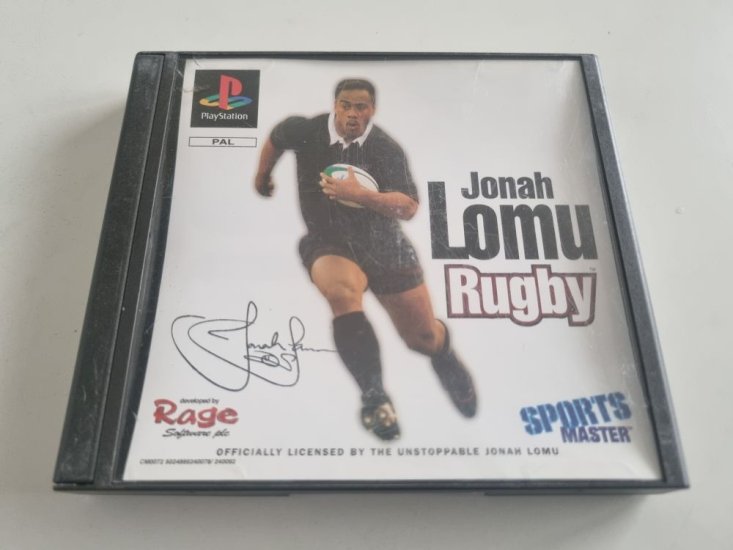 (Bild für) PS1 Jonah Lomu Rugby - zum Schließen ins Bild klicken