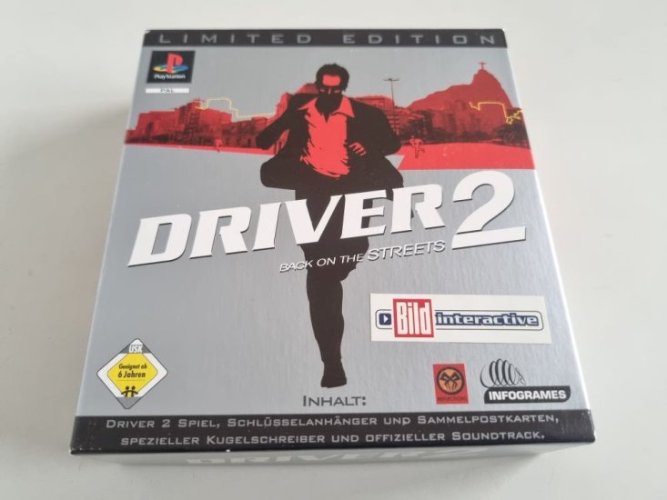 (Bild für) PS1 Driver 2 - Back to the Streets - Limited Edition - zum Schließen ins Bild klicken