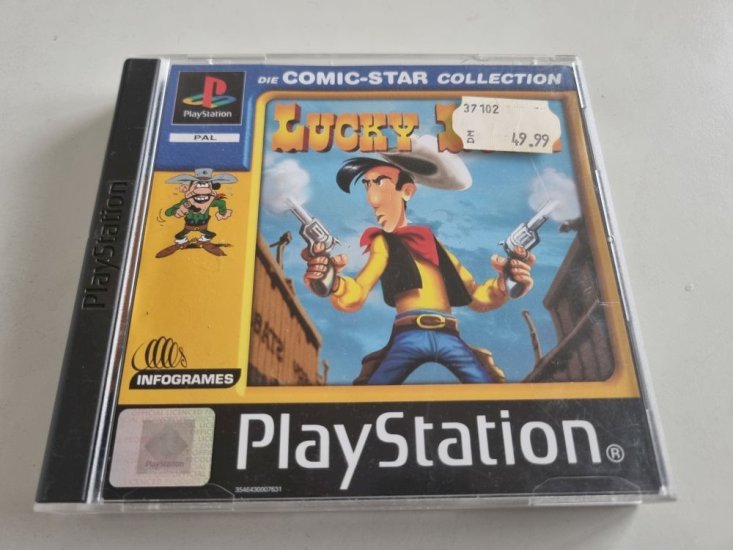 (Bild für) PS1 Lucky Luke - zum Schließen ins Bild klicken