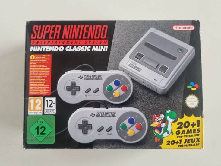 (Bild für) Super Nintendo Classic Mini - zum Schließen ins Bild klicken