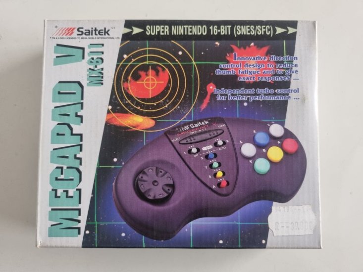 (Bild für) SNES Megapad V - MX-611 - zum Schließen ins Bild klicken