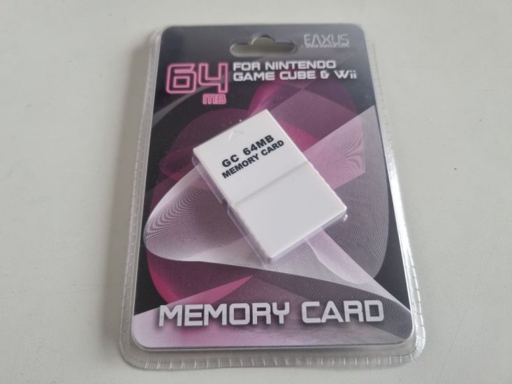 (Bild für) GC 64MB Memory Card - zum Schließen ins Bild klicken