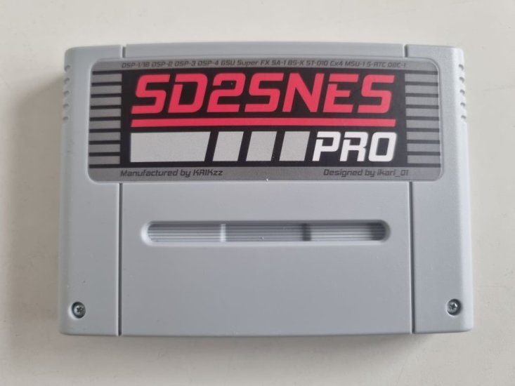 (Bild für) SNES SD2SNES Pro - zum Schließen ins Bild klicken