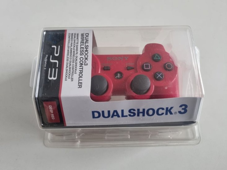(Bild für) PS3 Dualshock 3 Wireless Controller Rot - zum Schließen ins Bild klicken