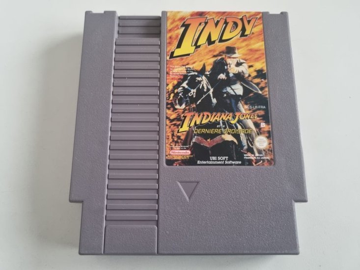 (Bild für) NES Indy - Indiana Jones et la Derniere Croisade FRA - zum Schließen ins Bild klicken