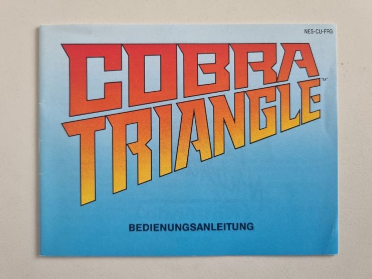 (Bild für) NES Cobra Triangle FRG Anleitung - zum Schließen ins Bild klicken