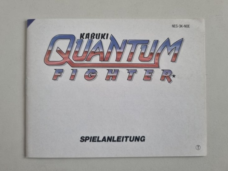 (Bild für) NES Kabuki Quantum Fighter NOE Anleitung - zum Schließen ins Bild klicken