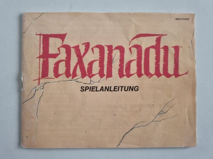 (Bild für) NES Faxanadu NOE Anleitung - zum Schließen ins Bild klicken