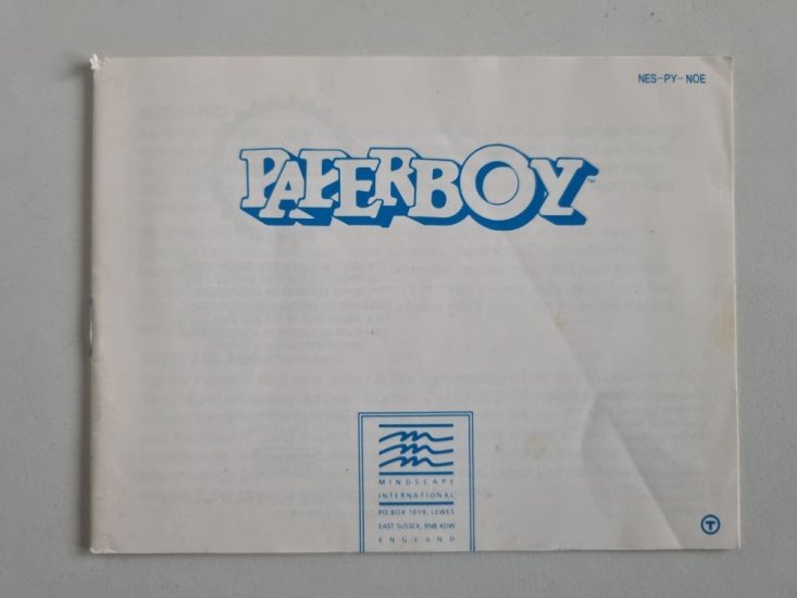 (Bild für) NES Paperboy NOE Anleitung - zum Schließen ins Bild klicken