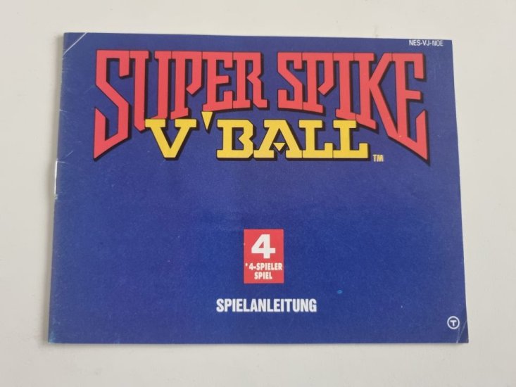 (Bild für) NES Super Spike V'Ball NOE Anleitung - zum Schließen ins Bild klicken