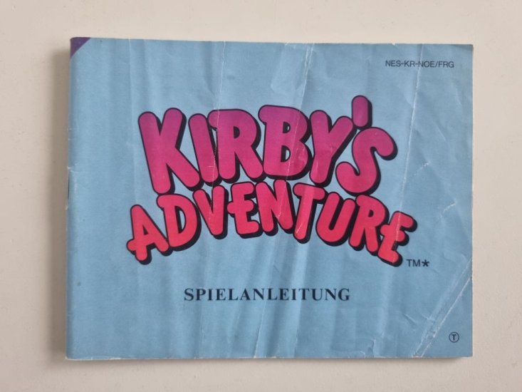 (Bild für) NES Kirby's Adventure NOE/FRG Anleitung - zum Schließen ins Bild klicken