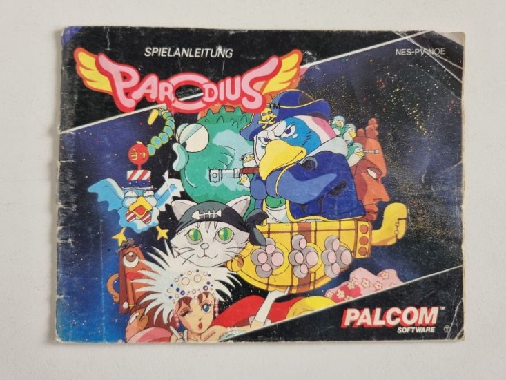 (Bild für) NES Parodius NOE Anleitung - zum Schließen ins Bild klicken