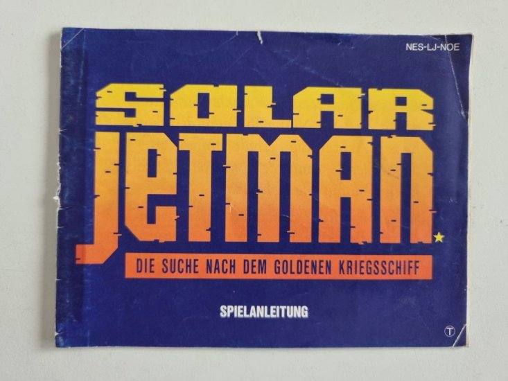 (Bild für) NES Solar Jetman NOE Anleitung - zum Schließen ins Bild klicken