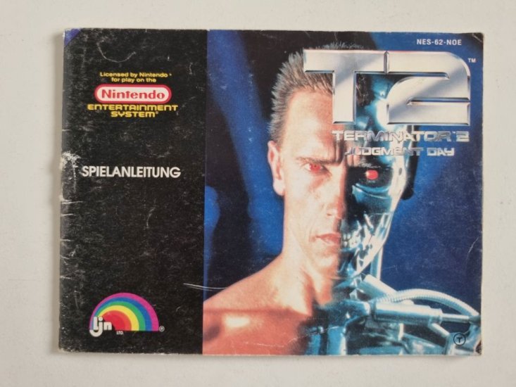 (Bild für) NES T2 Terminator 2 - Judgment Day NOE Anleitung - zum Schließen ins Bild klicken