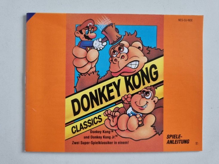 (Bild für) NES Donkey Kong Classics NOE Anleitung - zum Schließen ins Bild klicken