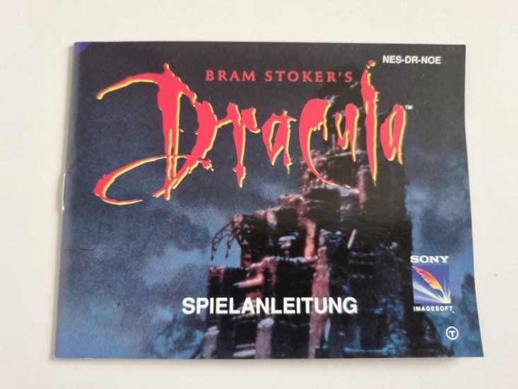 (Bild für) NES Bram Stoker's Dracula NOE Anleitung - zum Schließen ins Bild klicken