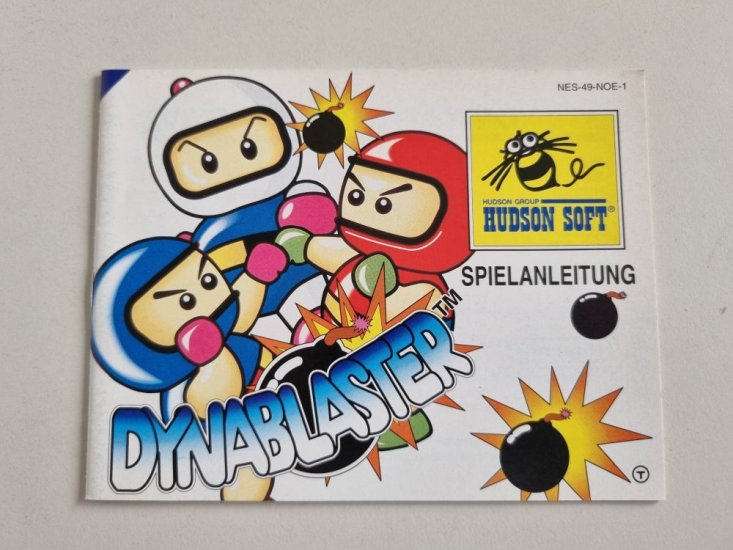 (Bild für) NES Dynablaster NOE Anleitung - zum Schließen ins Bild klicken