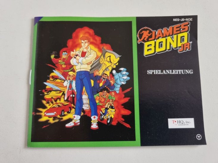 (Bild für) NES James Bond Jr NOE Anleitung - zum Schließen ins Bild klicken