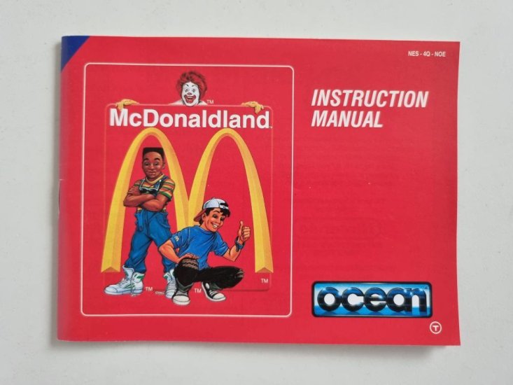 (Bild für) NES McDonaldland NOE Anleitung - zum Schließen ins Bild klicken