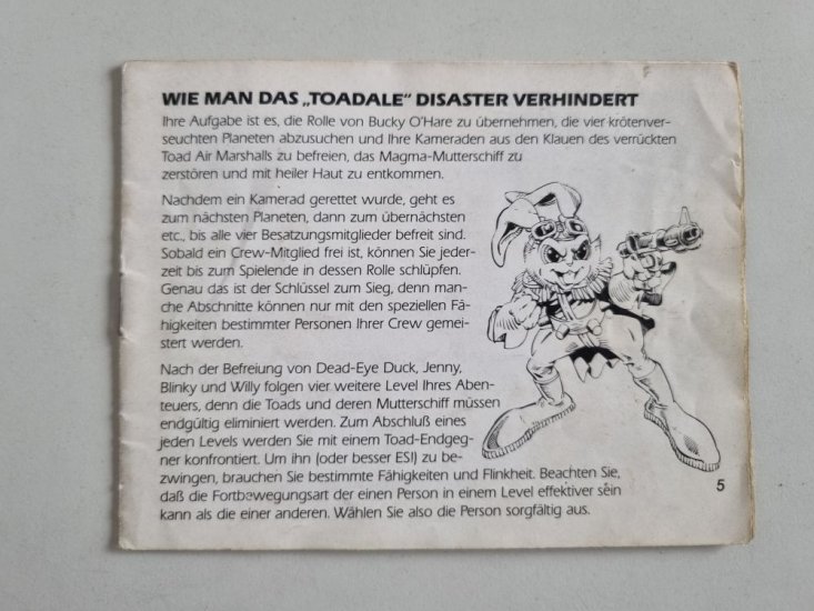 (Bild für) NES Bucky O' Hare Anleitung - zum Schließen ins Bild klicken