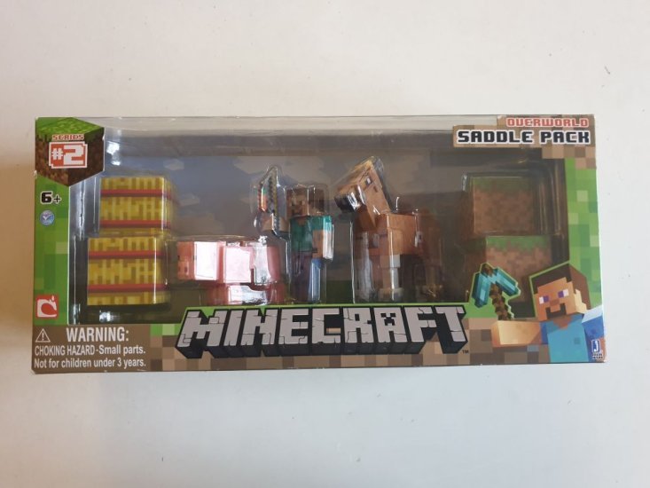 (Bild für) Minecraft Overworld Saddle Pack - Series #2 - zum Schließen ins Bild klicken