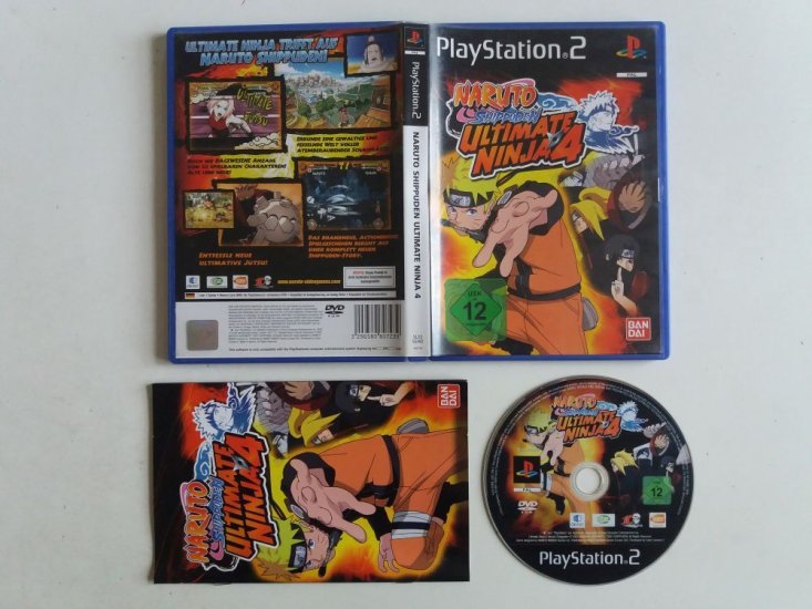(Bild für) PS2 Naruto Shippuden: Ultimate Ninja 4 - zum Schließen ins Bild klicken