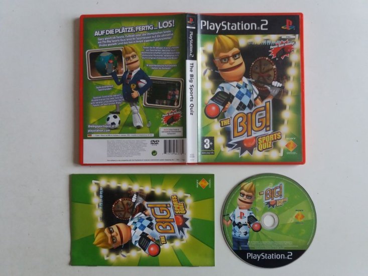 (Bild für) PS2 The Big! Sports Quiz - zum Schließen ins Bild klicken
