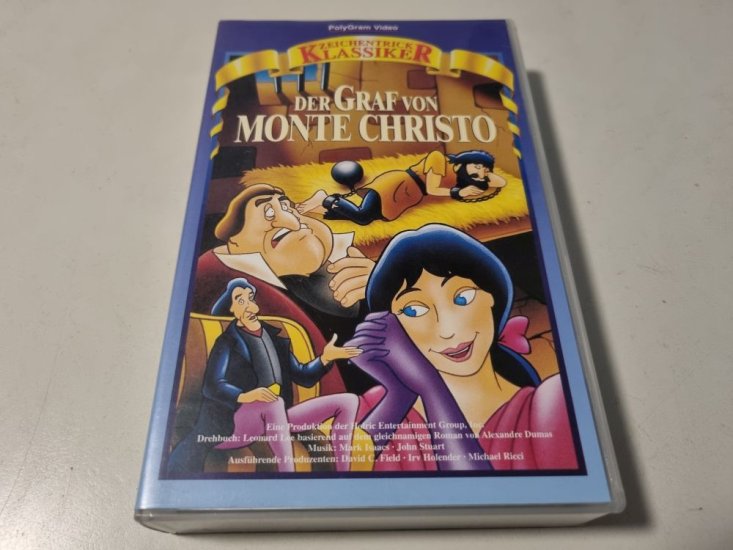 (Bild für) VHS Der Graf von Monte Christo - zum Schließen ins Bild klicken