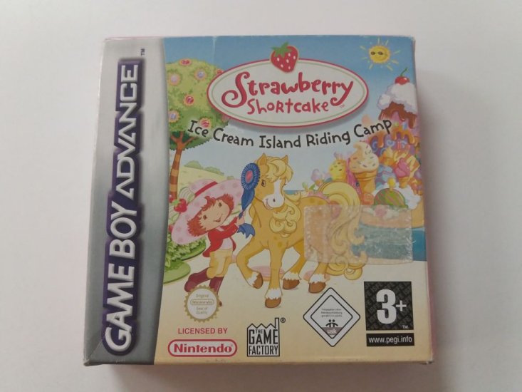 (Bild für) GBA Strawberry Shortcake Ice Cream Island Riding Camp EUR - zum Schließen ins Bild klicken