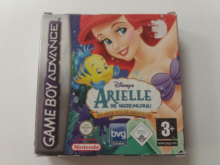 (Bild für) GBA Arielle Die Meerjungfrau NOE - zum Schließen ins Bild klicken