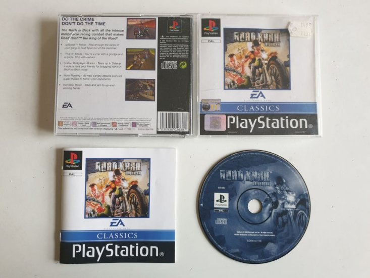(Bild für) PS1 Road Rash Jailbreak - zum Schließen ins Bild klicken