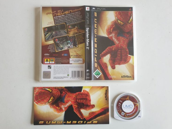 (Bild für) PSP Spider-Man 2 - zum Schließen ins Bild klicken