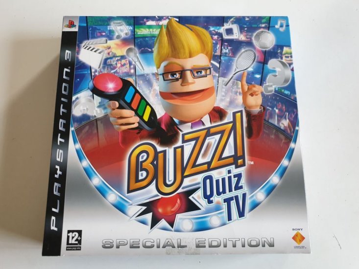 (Bild für) PS3 Buzz! Quiz TV Special Edition - zum Schließen ins Bild klicken