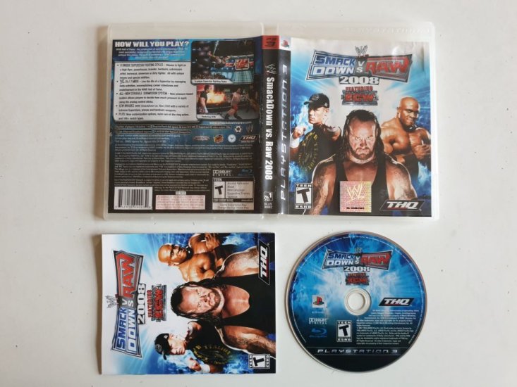 (Bild für) PS3 Smackdown vs Raw 2008 - zum Schließen ins Bild klicken