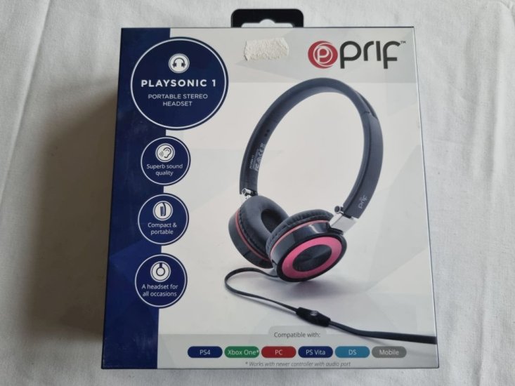 (Bild für) Playsonic 4 - Portable Stereo Headset - zum Schließen ins Bild klicken