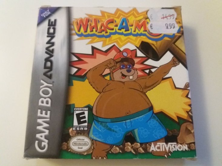 (Bild für) GBA Whac-A-Mole USA - zum Schließen ins Bild klicken