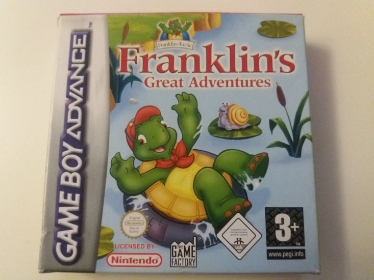 (Bild für) GBA Franklin's Great Adventures EUR - zum Schließen ins Bild klicken