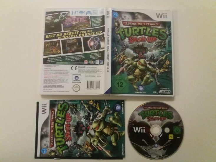 (Bild für) Wii Teenage Mutant Ninja Turtles Smash-Up NOE - zum Schließen ins Bild klicken